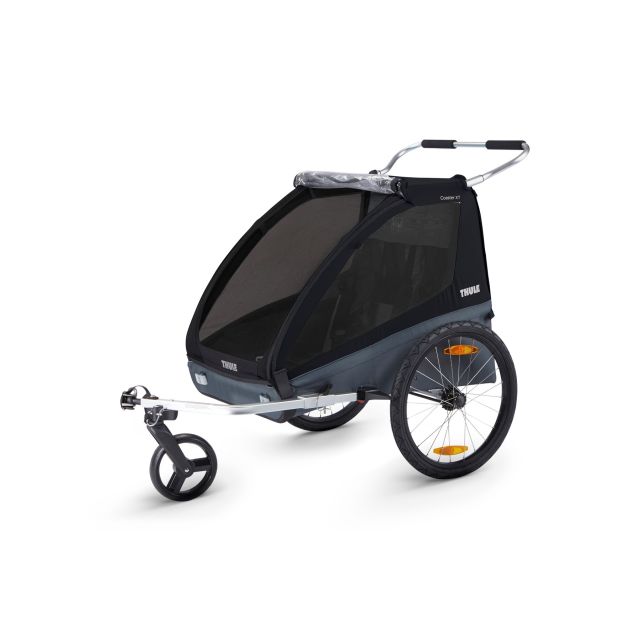 Thule Coaster XT Bike Trailer+Stroller Black